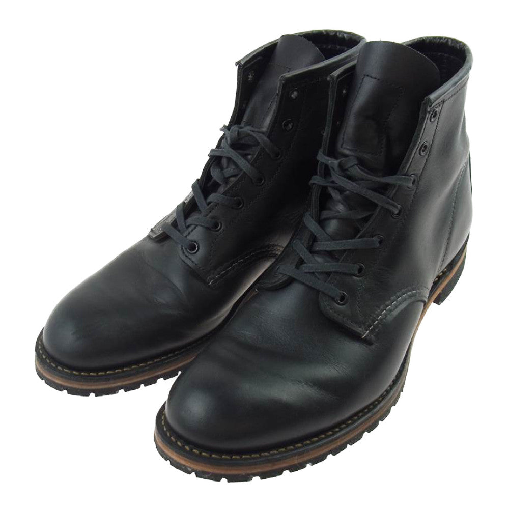 RED WING レッドウィング 9414 Classic Dress Beckman Boot Vibram ベックマン ブーツ ビブラムソール ブラックフェザーストーン ブラック系【中古】