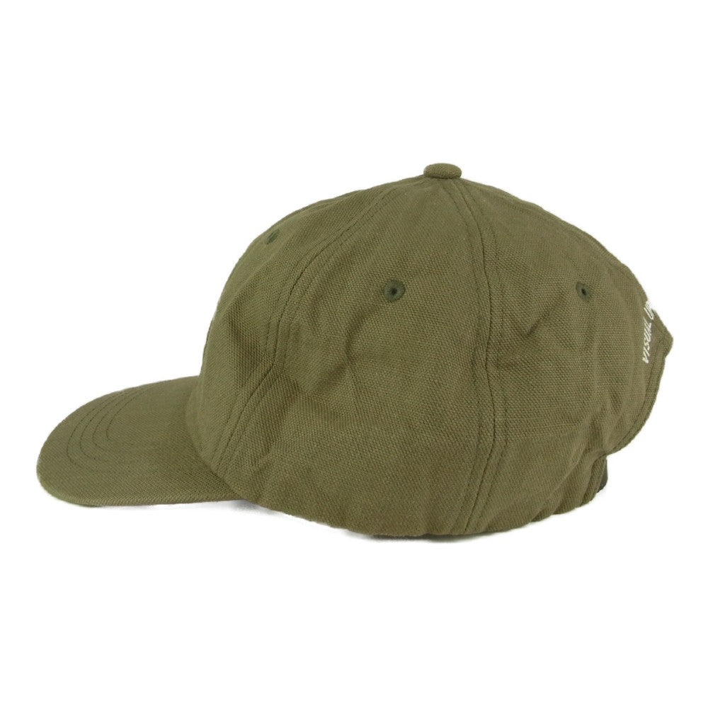 WTAPS ダブルタップス 20SS 201HCDT-HT03 T-6L 01 CAP. COTTON. OXFORD オックスフォード ロゴワッペン  キャップ 帽子 カーキ系 F【中古】