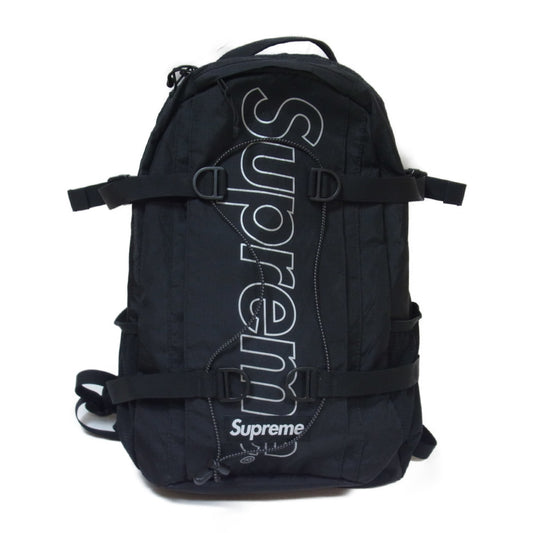 Supreme シュプリーム 18AW Backpack バック パック リュック ブラック系【中古】