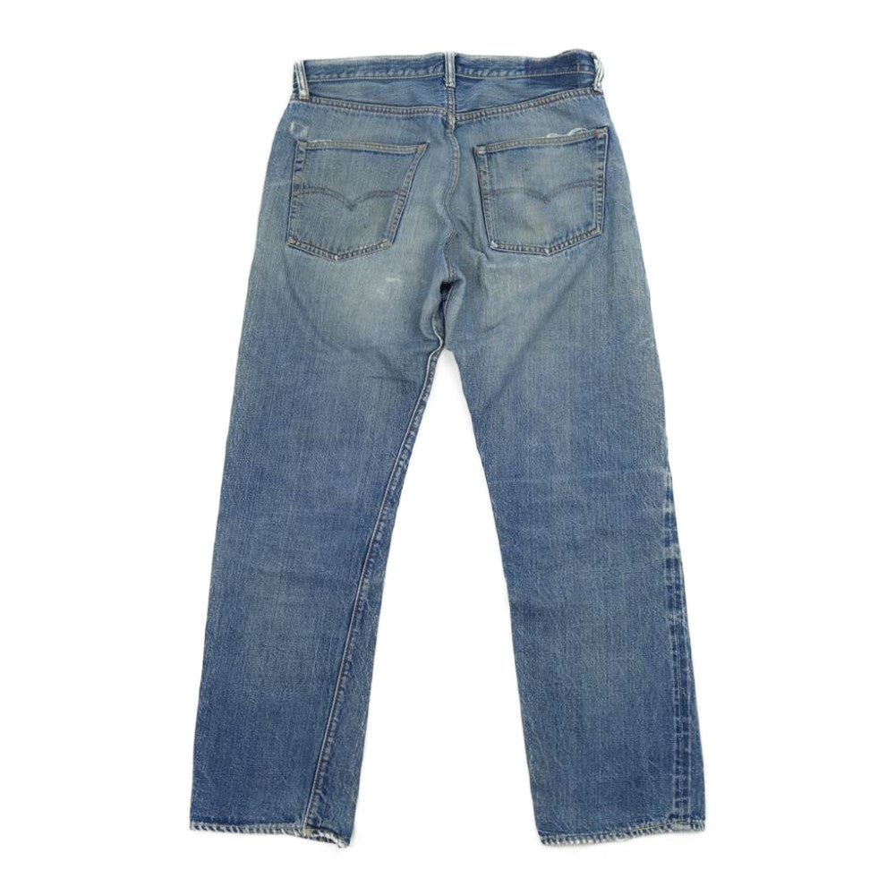 Levi's リーバイス ヴィンテージ オリジナル 501 BIG E 66前期 ボタン裏刻印6 デニム パンツ ライトブルー系【中古】