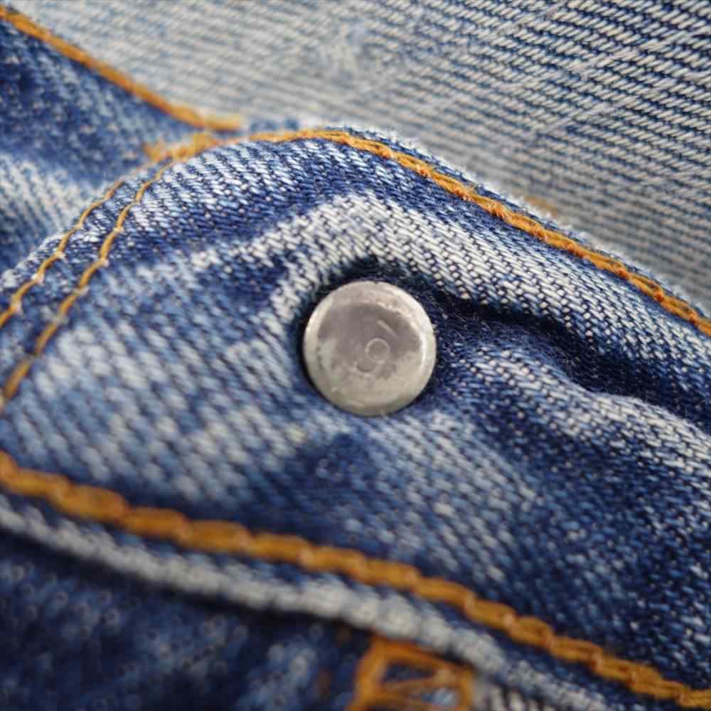 Levi's リーバイス ヴィンテージ オリジナル 501 BIG E 66前期 ボタン裏刻印6 デニム パンツ ライトブルー系【中古】