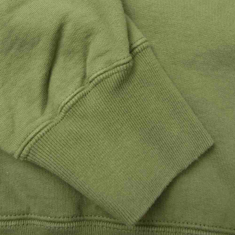 Supreme シュプリーム 21AW Contrast Hooded Sweatshirt コントラスト フーデット スウェット パーカー S カーキ系 レッド系 S【中古】