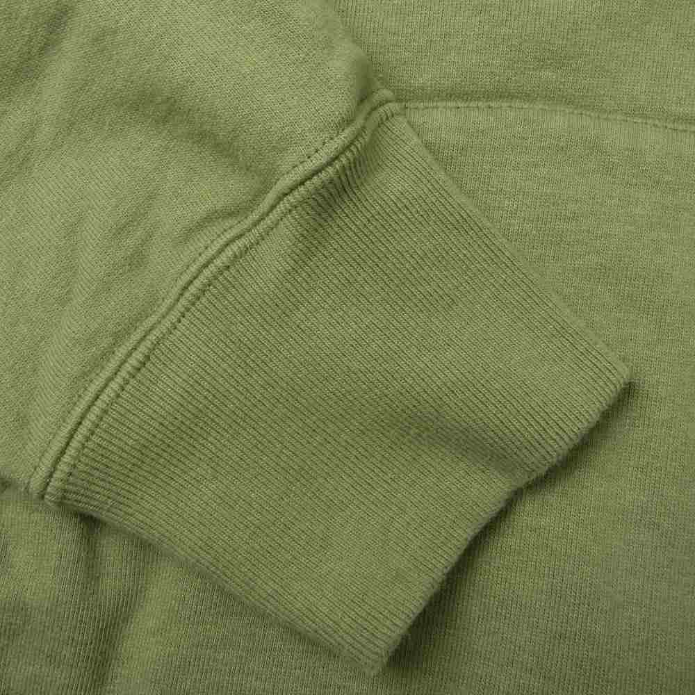 Supreme シュプリーム 21AW Contrast Hooded Sweatshirt コントラスト フーデット スウェット パーカー M カーキ系 レッド系 M【中古】