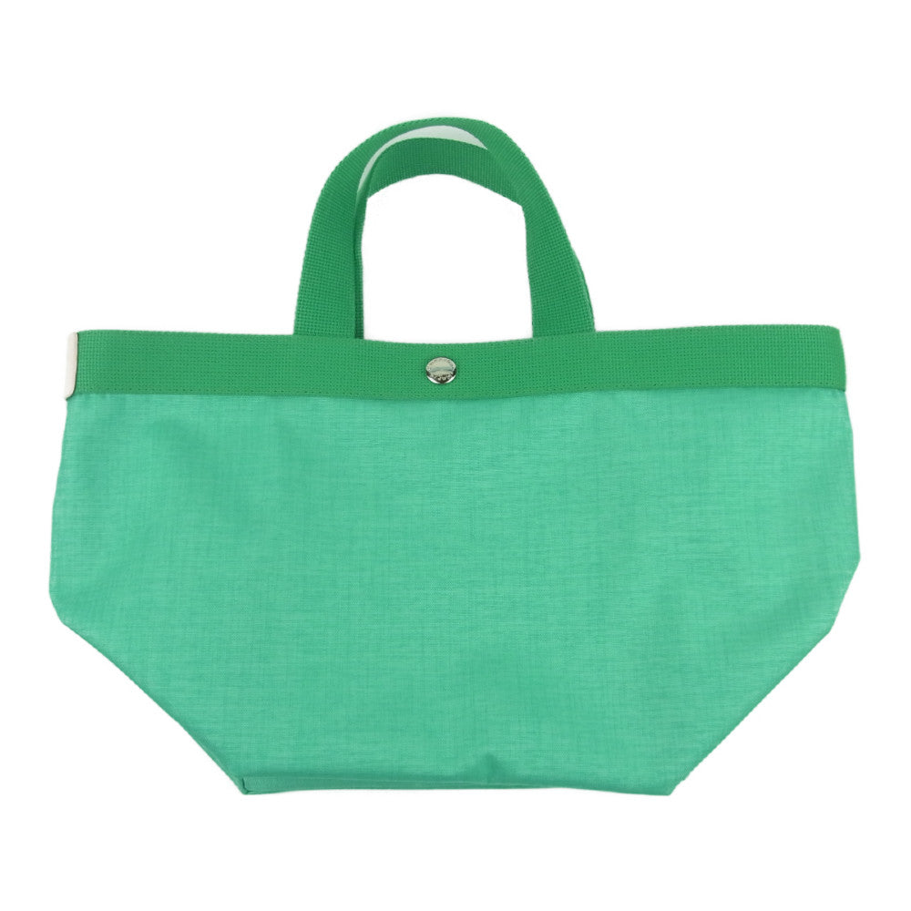 Herve Chapelier エルベ・シャプリエ 707CO ジャッド エメロード コーデュラ舟型 トート バック グリーン系【美品】【中古】