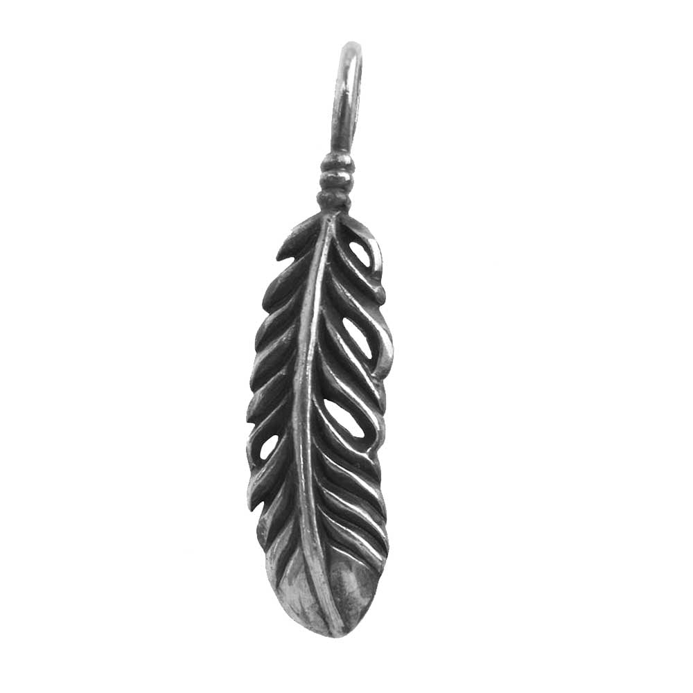 GARNI ガルニ ラグフェザーペンダントトップ スモール シルバー系【中古】