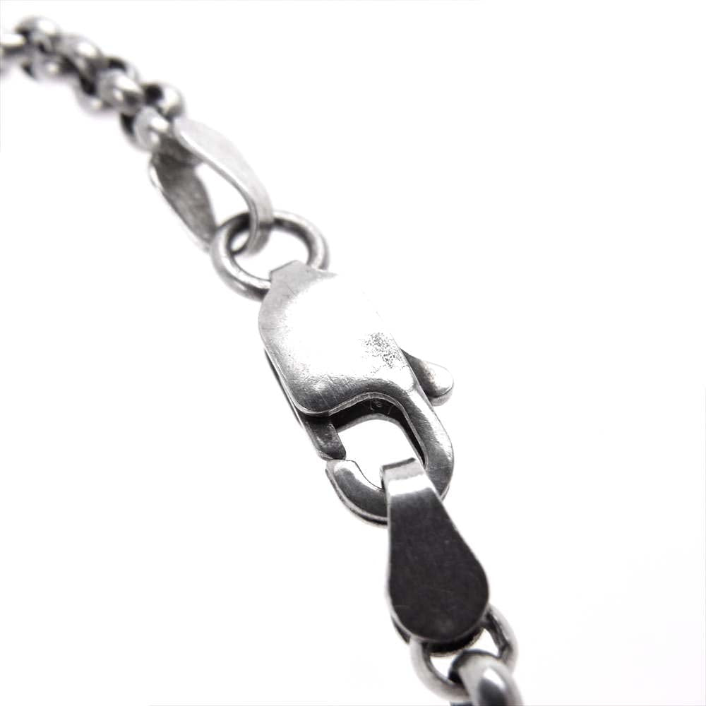 SAAD サード フェザー ビーズ カスタム ネックレス シルバー系【中古】