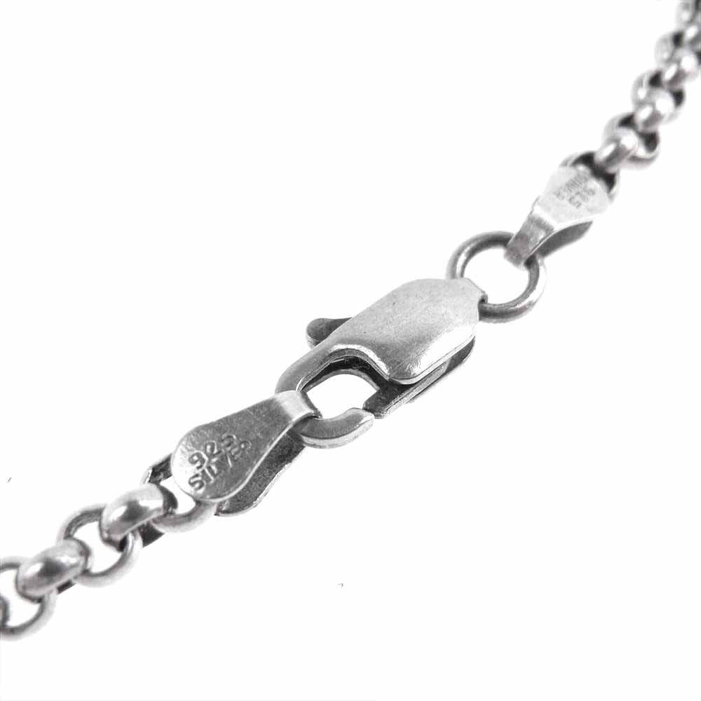 SAAD サード フェザー ビーズ カスタム ネックレス シルバー系【中古