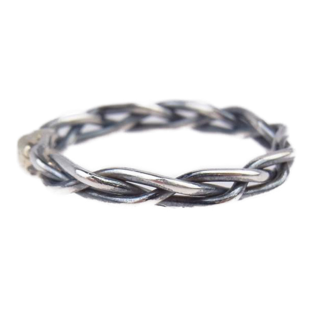 シンパシーオブソウル R1801S Woven Ring ウーヴンリング K9イエローゴールド シルバー925 シルバー系【中古】