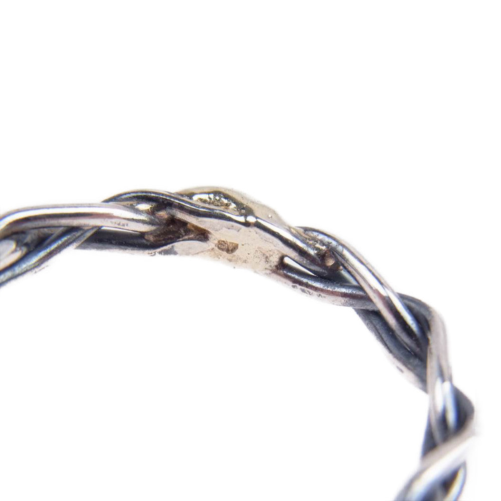 シンパシーオブソウル R1801S Woven Ring ウーヴンリング K9イエローゴールド シルバー925 シルバー系【中古】