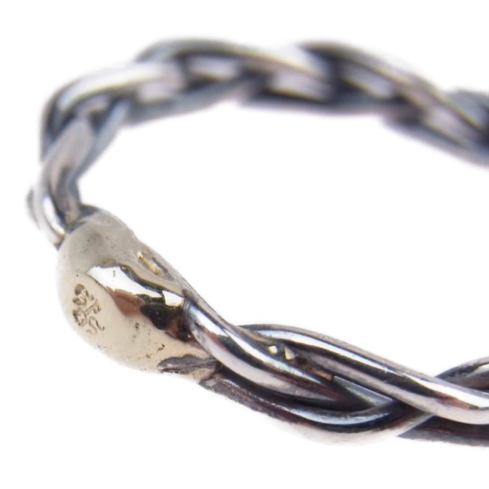 シンパシーオブソウル R1801S Woven Ring ウーヴンリング K9イエローゴールド シルバー925 シルバー系【中古】
