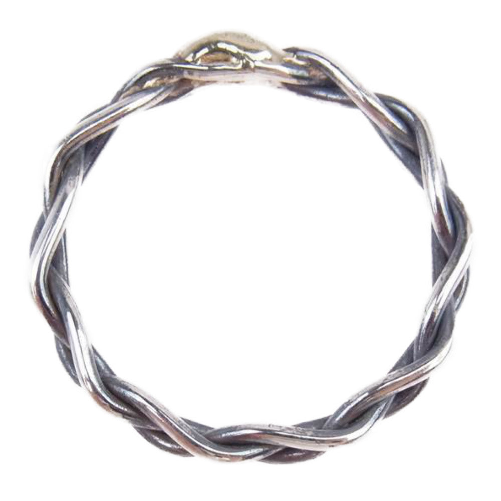 シンパシーオブソウル R1801S Woven Ring ウーヴンリング K9イエローゴールド シルバー925 シルバー系【中古】