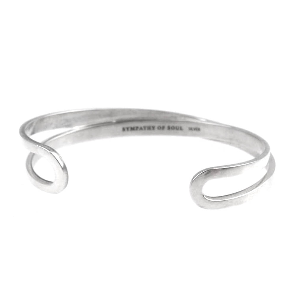シンパシーオブソウル B1907S Infinity Bangle インフィニティバングル シルバー系【中古】