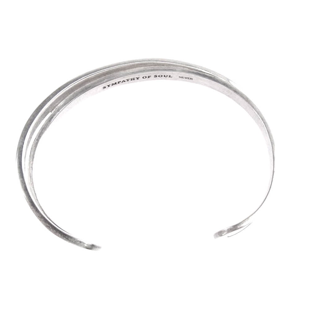 シンパシーオブソウル B1907S Infinity Bangle インフィニティバングル シルバー系【中古】