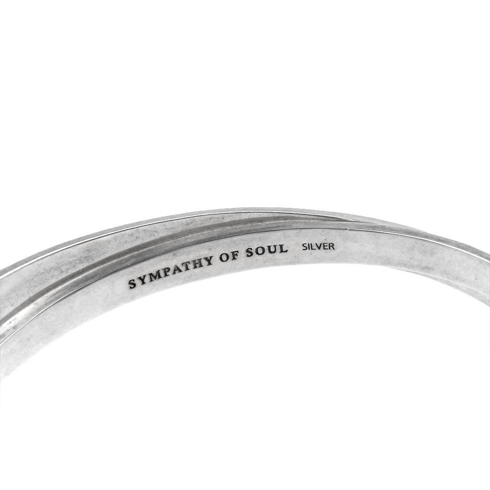 シンパシーオブソウル B1907S Infinity Bangle インフィニティバングル シルバー系【中古】
