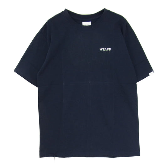 WTAPS ダブルタップス 20AW 202PCDT-ST01S BOB TEE Tシャツ ネイビー系 L【中古】