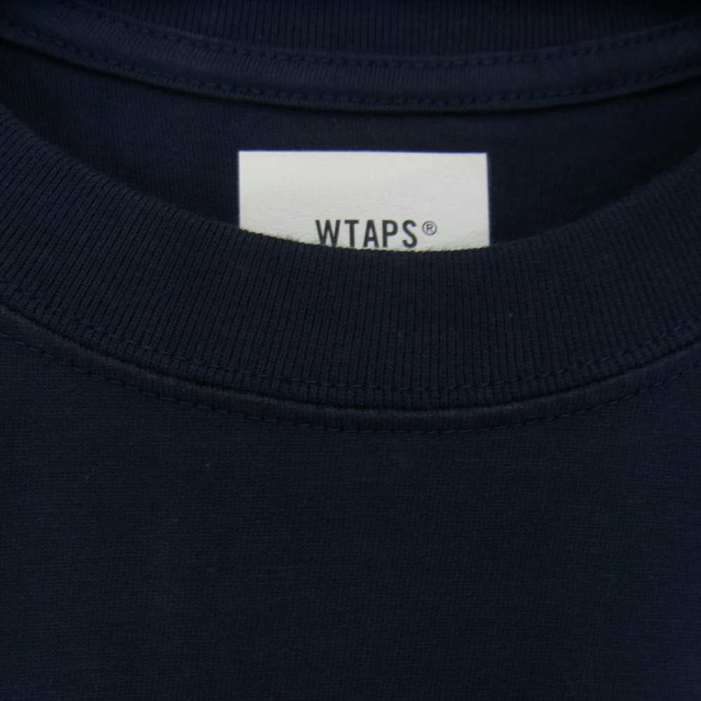 WTAPS ダブルタップス 20AW 202PCDT-ST01S BOB TEE Tシャツ ネイビー系 L【中古】