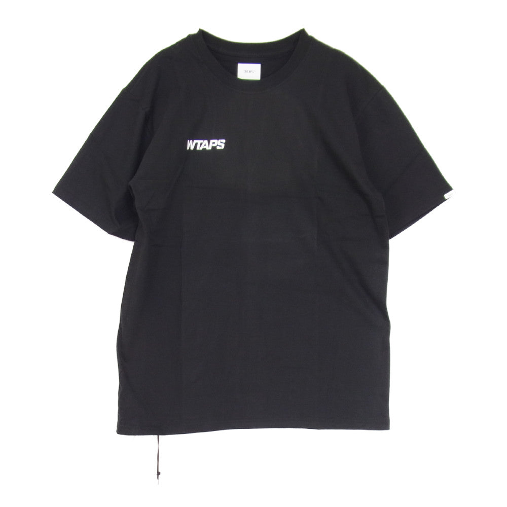 WTAPS ダブルタップス 20SS 201PCDT-ST15S STENCIL TEE ステンシル Tシャツ ブラック系 L【中古】