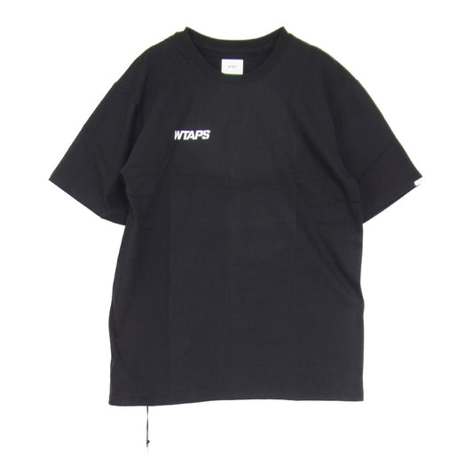 WTAPS ダブルタップス 20SS 201PCDT-ST15S STENCIL TEE ステンシル Tシャツ ブラック系 L【中古】