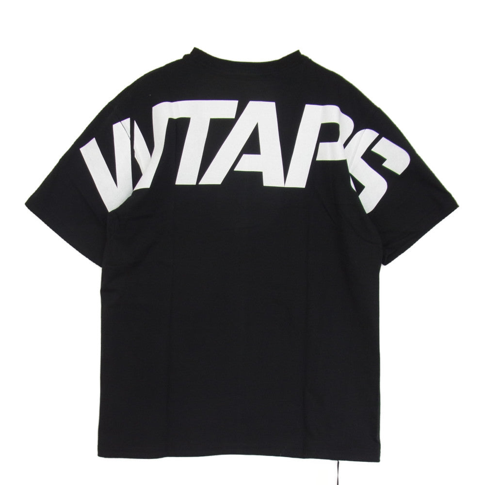 WTAPS ダブルタップス 20SS 201PCDT-ST15S STENCIL TEE ステンシル Tシャツ ブラック系 L【中古】