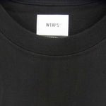WTAPS ダブルタップス 20SS 201PCDT-ST15S STENCIL TEE ステンシル Tシャツ ブラック系 L【中古】