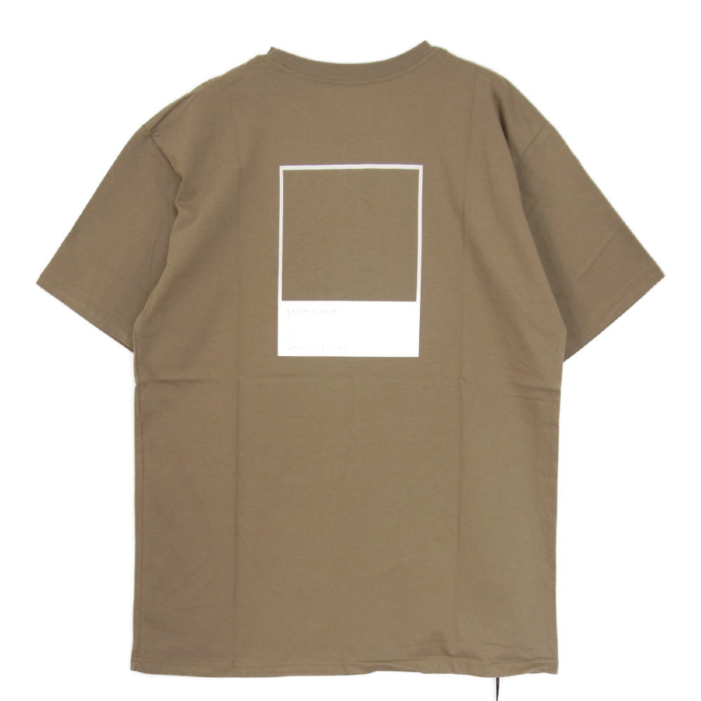 WTAPS ダブルタップス 20SS 201PCDT-ST04S FADED TEE Tシャツ ブラウン系 L【極上美品】【中古】