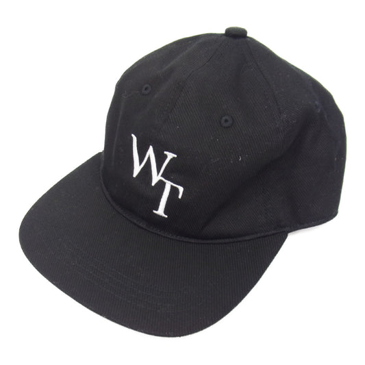 WTAPS ダブルタップス 21AW 212HCDT-HT07 EX.43 T-6H 03 / CAP / COTTON. TWILL CAP コットン ツイル キャップ ブラック系 00【美品】【中古】