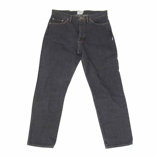 WTAPS ダブルタップス 21AW 212WVDT-PTM06 BLUES BAGGY 02 / TROUSERS / COTTON. DENIM ブラック デニム パンツ ブラック系 03【中古】