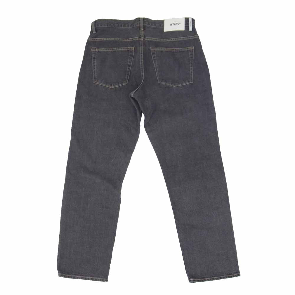 WTAPS ダブルタップス 21AW 212WVDT-PTM06 BLUES BAGGY 02 / TROUSERS / COTTON. DENIM ブラック デニム パンツ ブラック系 03【中古】
