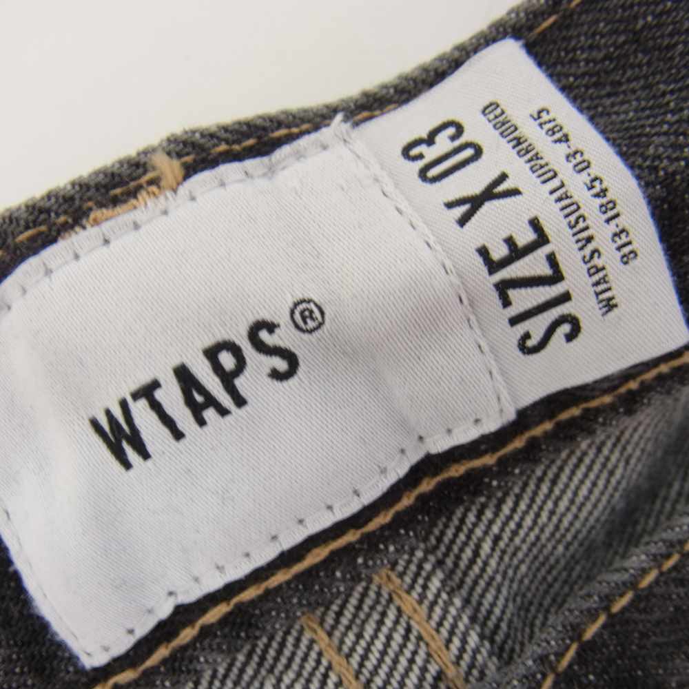 WTAPS ダブルタップス 21AW 212WVDT-PTM06 BLUES BAGGY 02 / TROUSERS / COTTON. DENIM ブラック デニム パンツ ブラック系 03【中古】