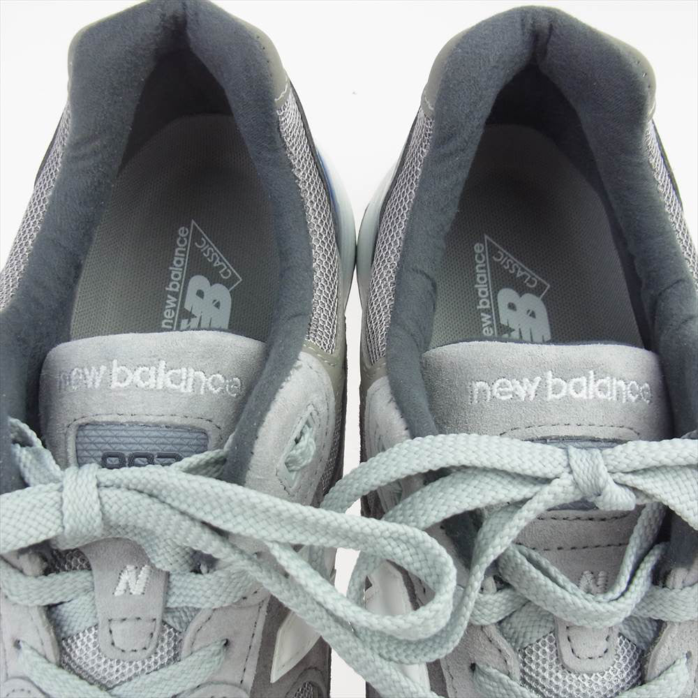 NEW BALANCE ニューバランス M992AG 992 スニーカー グレー系 10.5【中古】