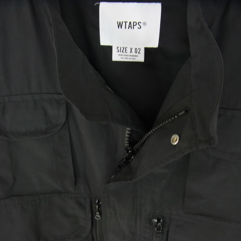 WTAPS ダブルタップス 20AW 202BRDT-JKM01 MODULAR/JACKET/NYCO.TUSSAH モジュラー ジャケット ブラック系 02【中古】