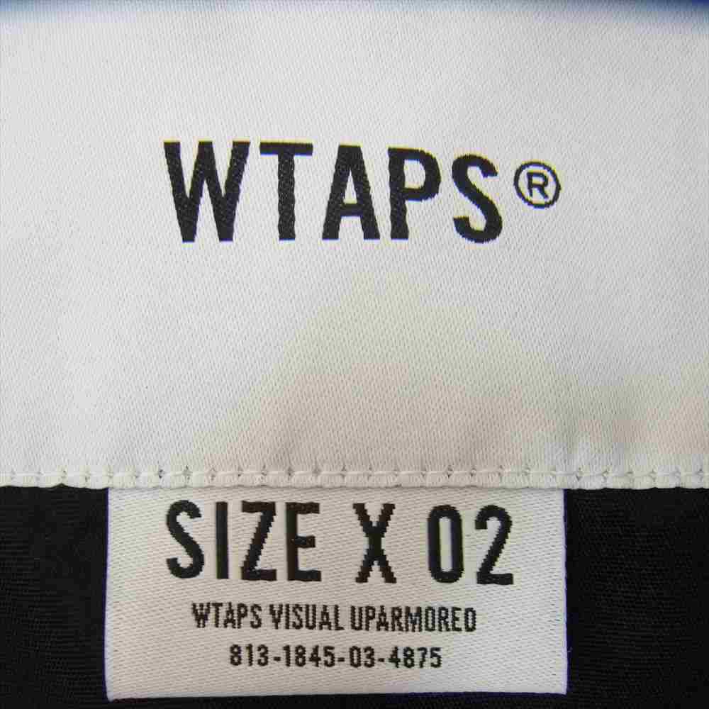 WTAPS ダブルタップス 20AW 202BRDT-JKM01 MODULAR/JACKET/NYCO.TUSSAH モジュラー ジャケット ブラック系 02【中古】