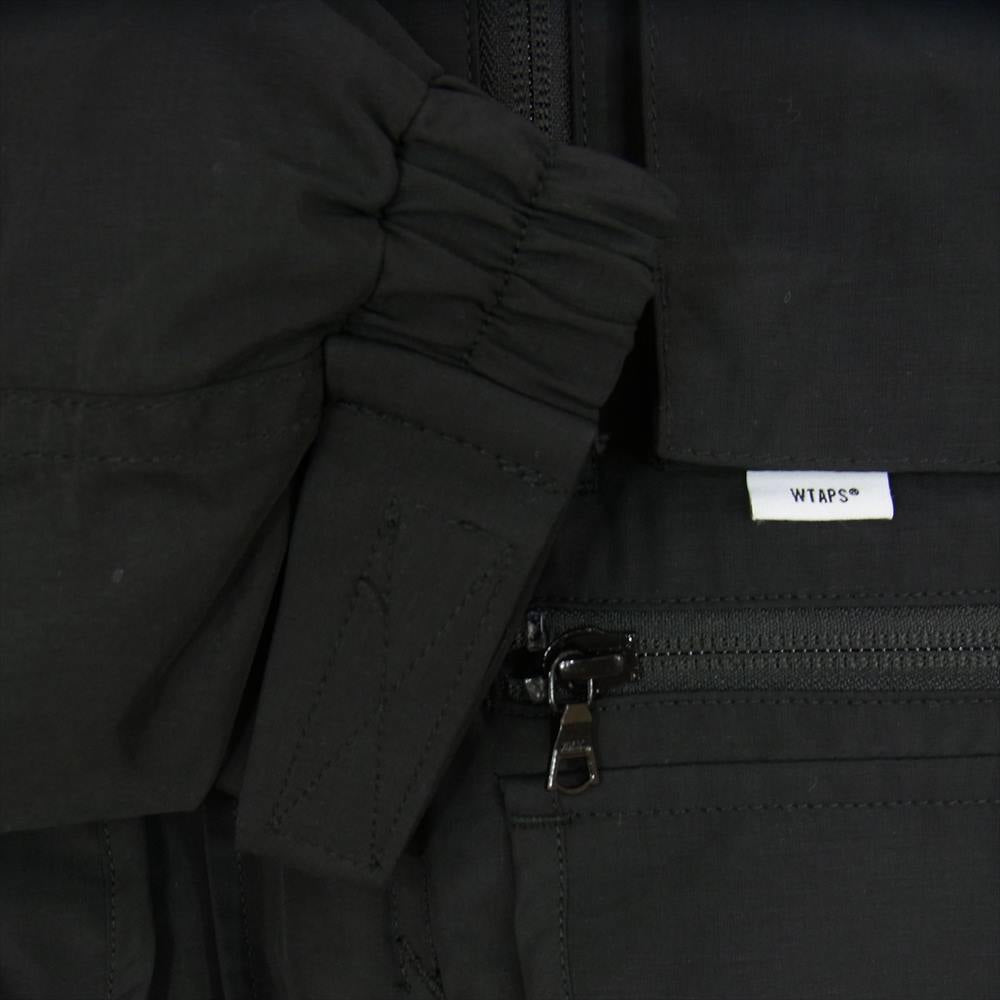 WTAPS ダブルタップス 20AW 202BRDT-JKM01 MODULAR/JACKET/NYCO.TUSSAH モジュラー ジャケット ブラック系 02【中古】