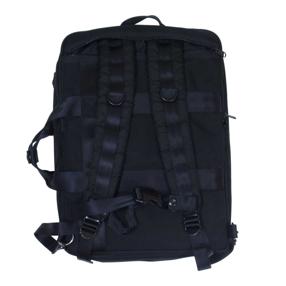 ワンダーバゲージ ブリーフケース ビジネスバッグ ナイロン リュック ブラック系【中古】
