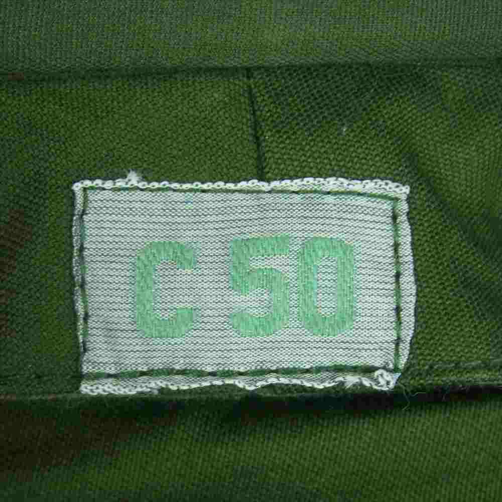 スウェーデン軍 M59 ミリタリー ジャケット C50 グリーン系【中古】