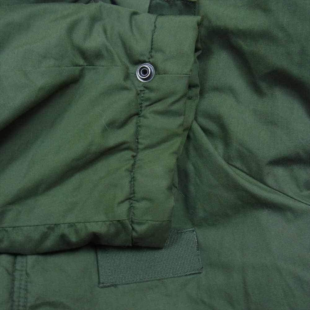スウェーデン軍 90s M7360-020000-3 M-90 COLD WEATHER PARKA 中綿 ミリタリー ジャケット コート グリーン系 表記無し【中古】