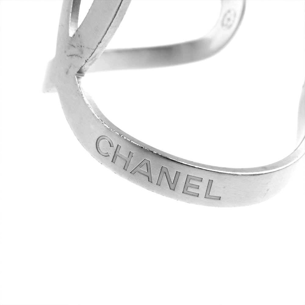 CHANEL シャネル B17V ココ オープン バングル シルバー系【中古】