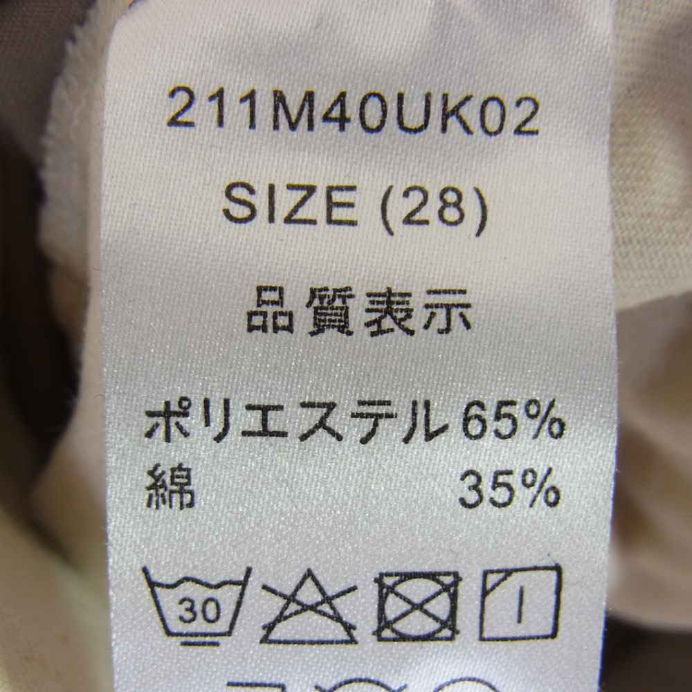 schott ショット 211M40UK02 × DICKIES 1TUCK TC WORK PANTS ディッキーズ タック テーパード ワークパンツ グレー系 28【中古】