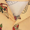 schott ショット 3115054 HAWAIIAN LS SHIRT TATTOO ハワイアン タトゥー オープンカラー 長袖 シャツ イエロー系 M【中古】