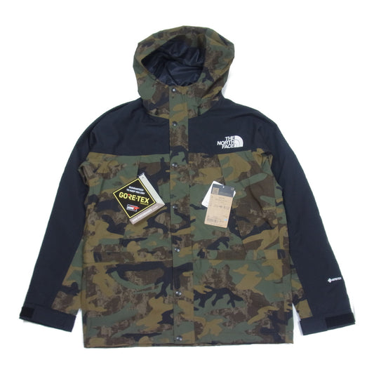 THE NORTH FACE ノースフェイス NP62135 NOVELTY MOUNTAIN LIGHT JACKET ノベルティ マウンテンライトジャケット TNFカモ L【新古品】【未使用】【中古】
