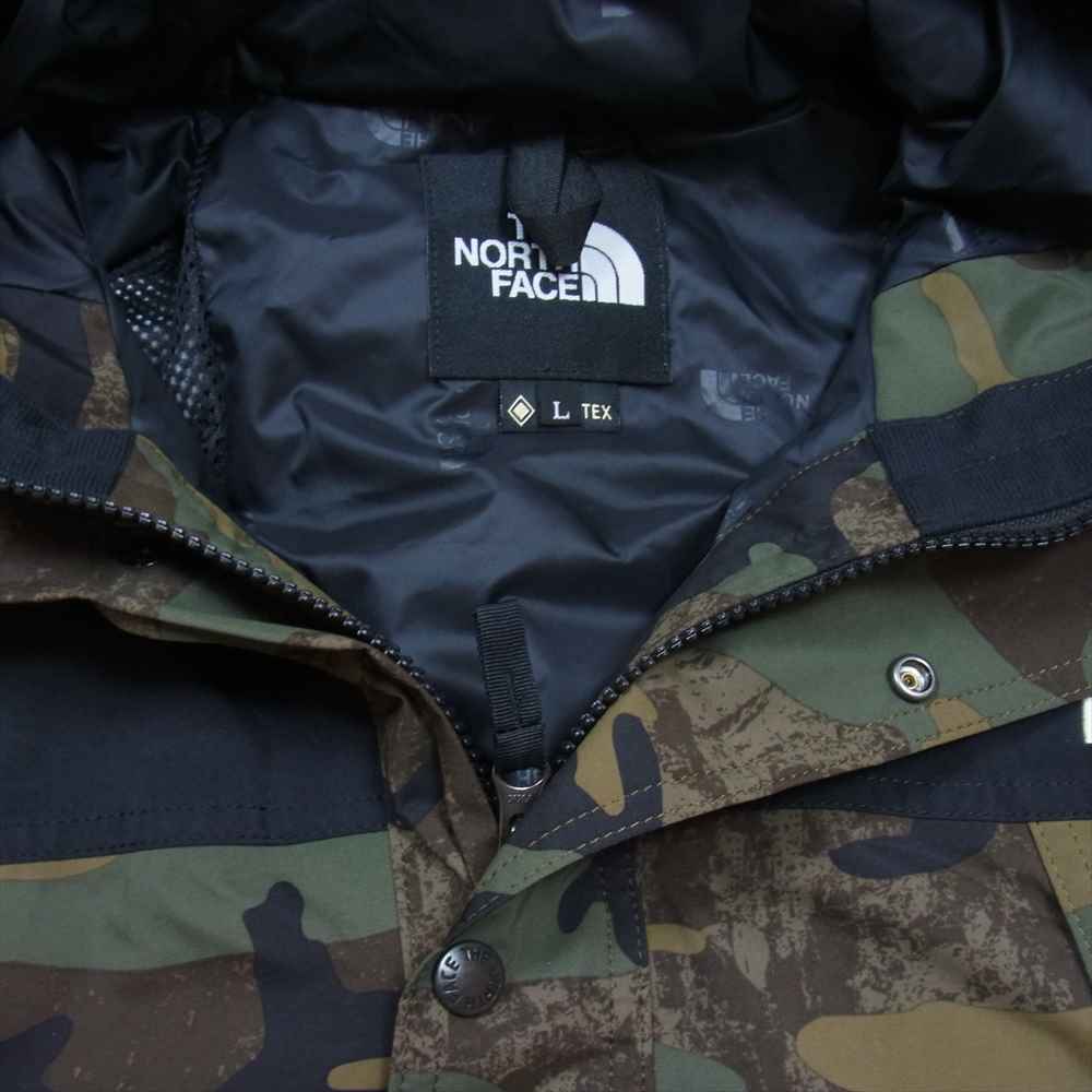 THE NORTH FACE ノースフェイス NP62135 NOVELTY MOUNTAIN LIGHT JACKET ノベルティ マウンテンライトジャケット TNFカモ L【新古品】【未使用】【中古】