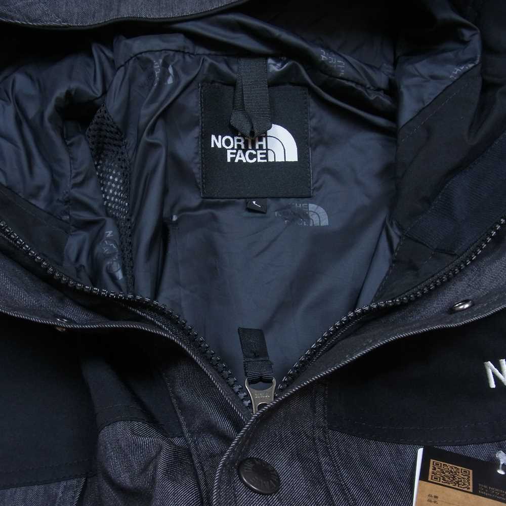 THE NORTH FACE ノースフェイス NP12032 MOUNTAIN LIGHT DENIM JACKET マウンテンライト デニムジャケット ナイロンブラックデニム L【新古品】【未使用】【中古】