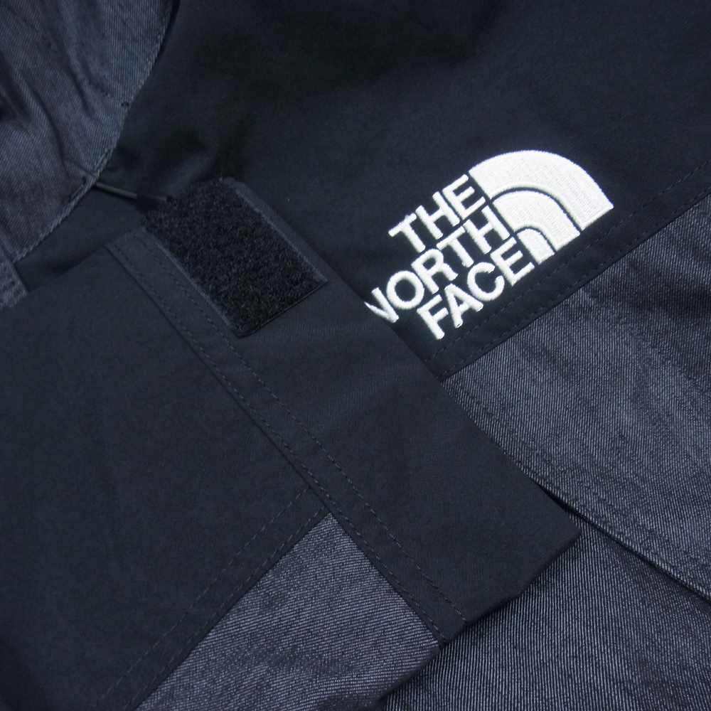 THE NORTH FACE ノースフェイス NP12032 MOUNTAIN LIGHT DENIM JACKET マウンテンライト デニムジャケット ナイロンブラックデニム L【新古品】【未使用】【中古】