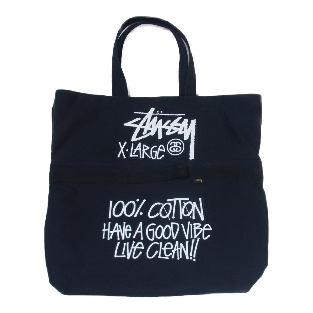 STUSSY ステューシー RETROSPECTIVE 2WAY CANVAS TOTE BAG キャンバス
