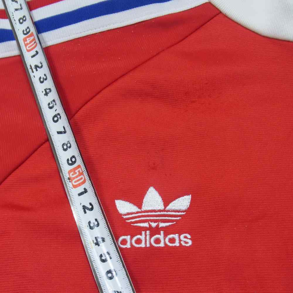 adidas アディダス 00s 復刻 70s GREAT BRITIAN グレートブリテン イングランド トラック ジャージ ジャケット レッド系 L【中古】