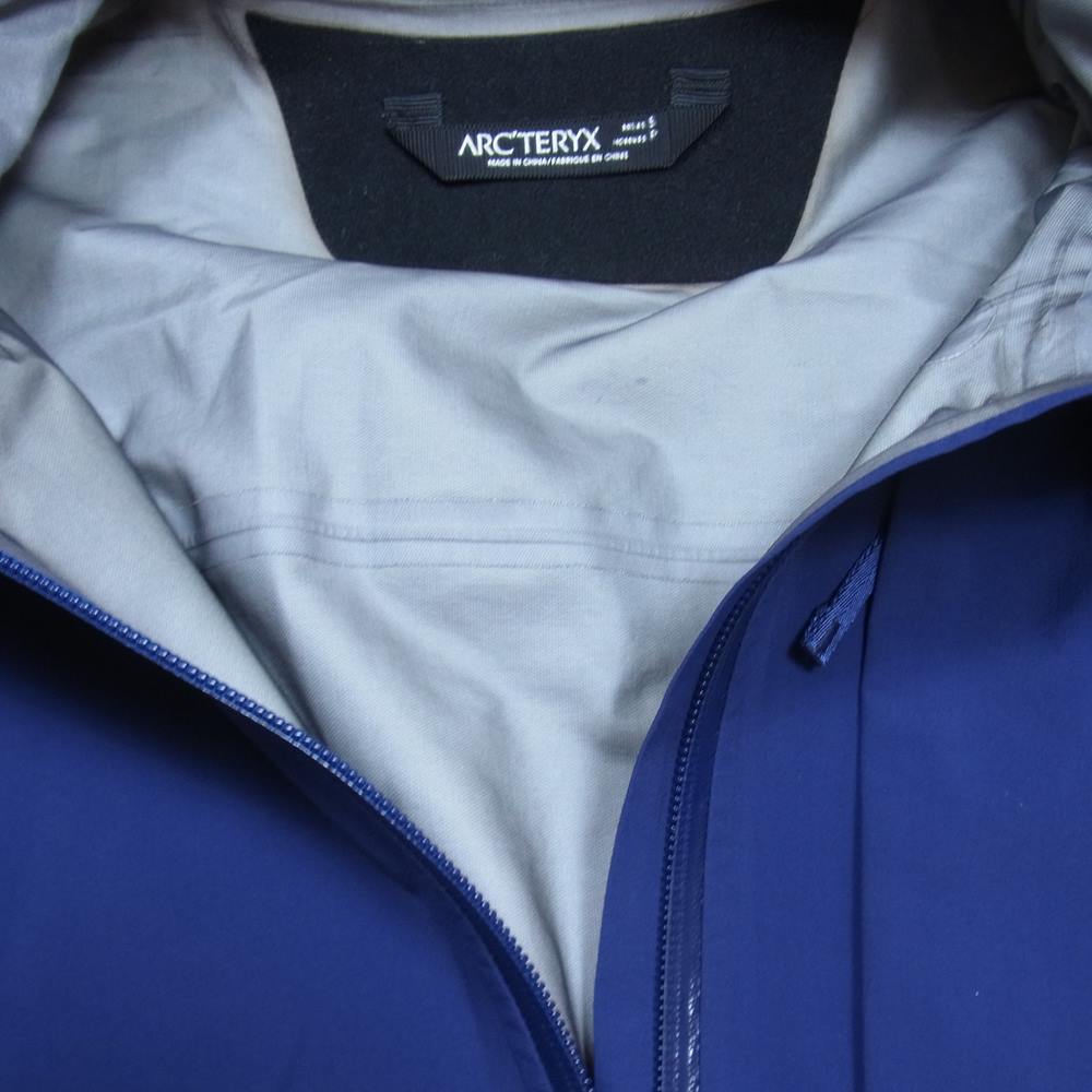 ARC'TERYX アークテリクス 国内正規品 ゴアテックス マウンテン パーカー ネイビー系 S【中古】