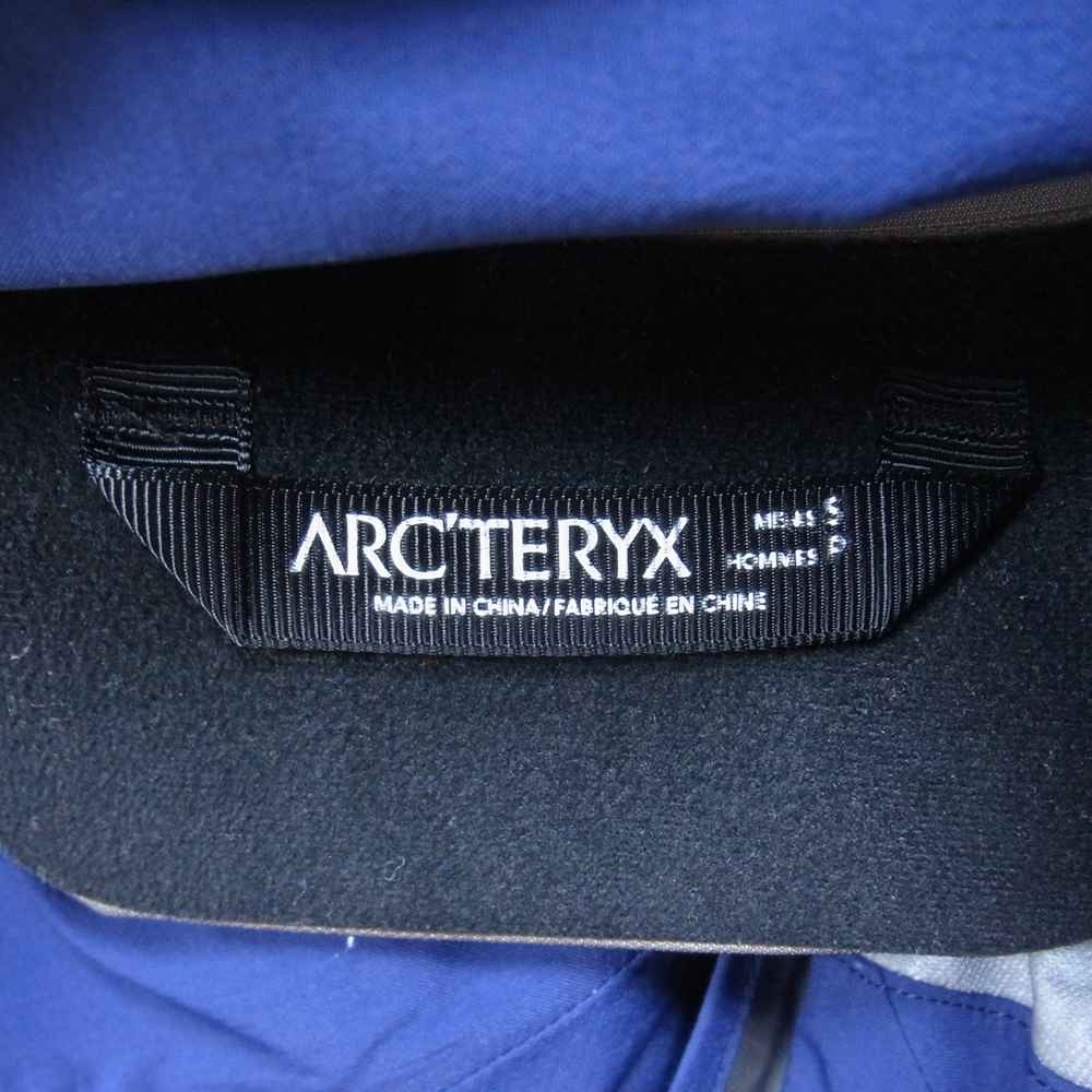 ARC'TERYX アークテリクス 国内正規品 ゴアテックス マウンテン パーカー ネイビー系 S【中古】