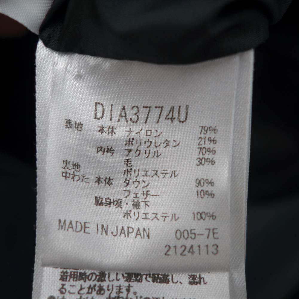 DESCENTE デサント DIA3774U MIZUSAWA DOWN JACKET STORM 水沢ダウン ストーム バーティカル ダウンジャケット ブラック系 M【中古】
