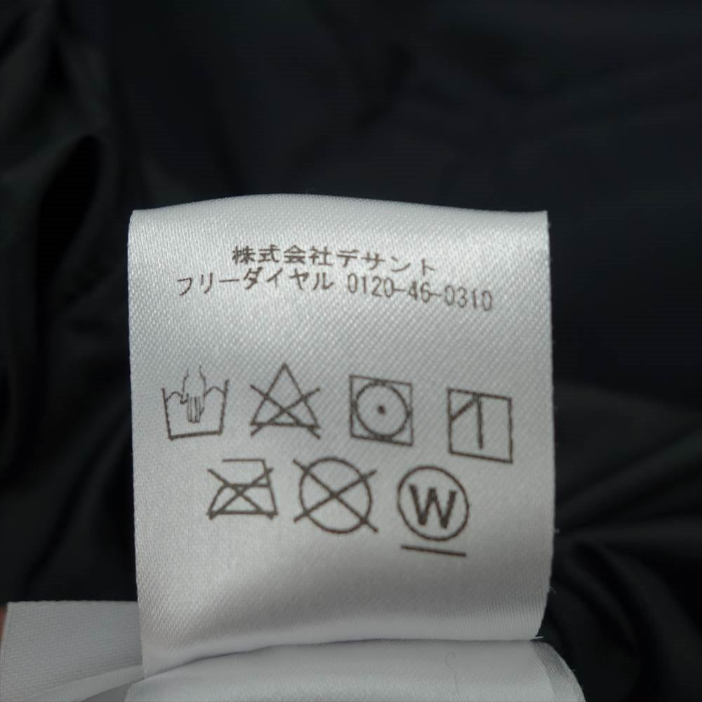 DESCENTE デサント DIA3774U MIZUSAWA DOWN JACKET STORM 水沢ダウン ストーム バーティカル ダウンジャケット ブラック系 M【中古】