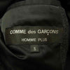 COMME des GARCONS コムデギャルソン HOMME PLUS 06AW バッドボーイ期 アーカイブ PR-J047 オムプリュス ヘリンボーンウール ピークトラペル コート チャコール系 S【中古】